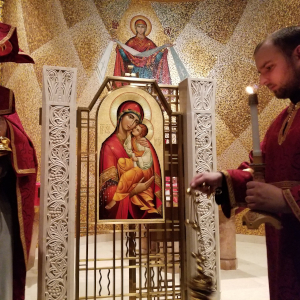 Sunday services at Ukrainian Catholic National Shrine of the Holy Family